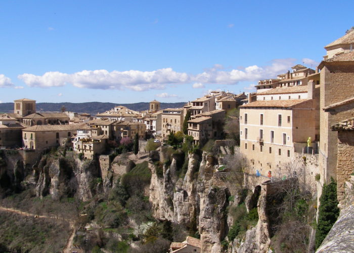 Parte alta del Casco Antiguo de Cuenca