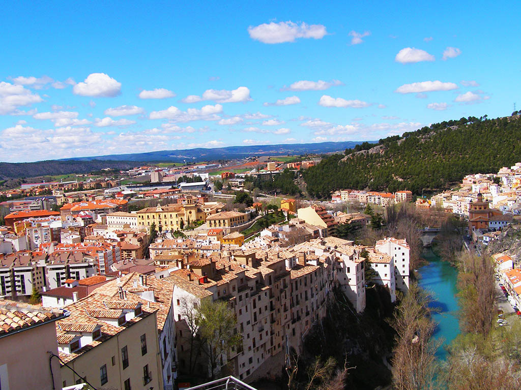 Vistas sobre el Júcar en Free Tour Cuenca