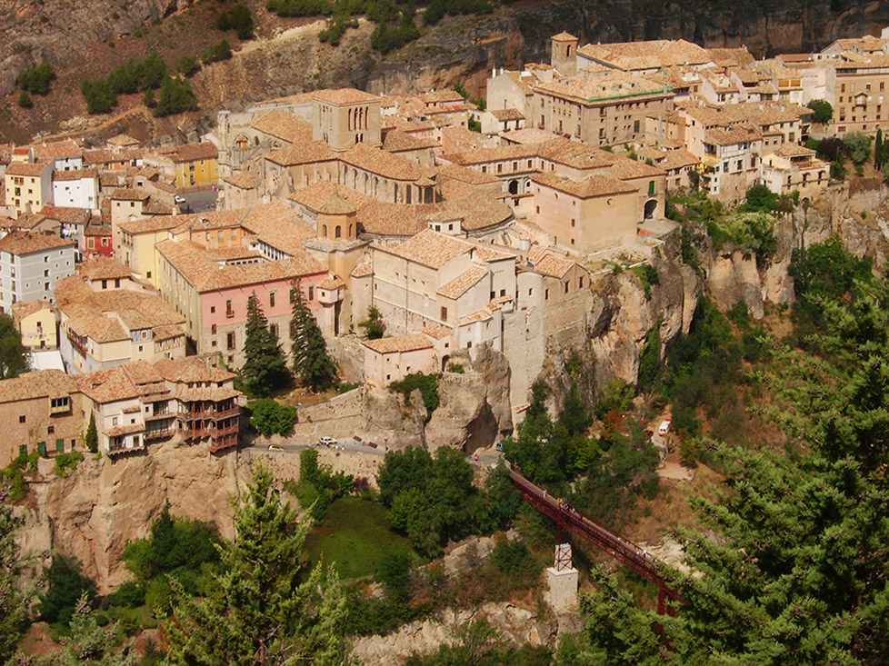 Vista de las Casas Colgadas