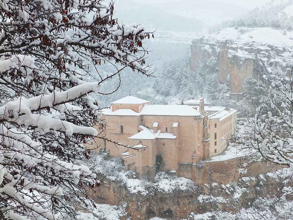 El Convento de San Pablo nevado