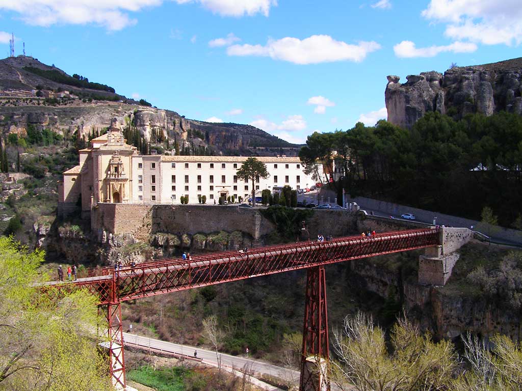 Puente de San Pablo durante la visita guiada